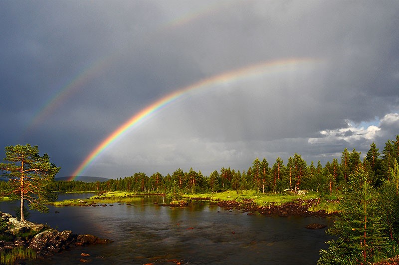 Rainbow positions